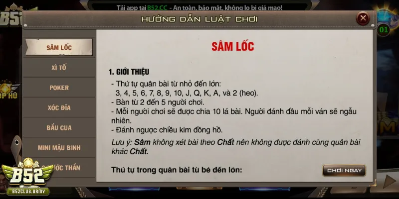 Chia sẻ từ A đến z luật chơi cho newbies