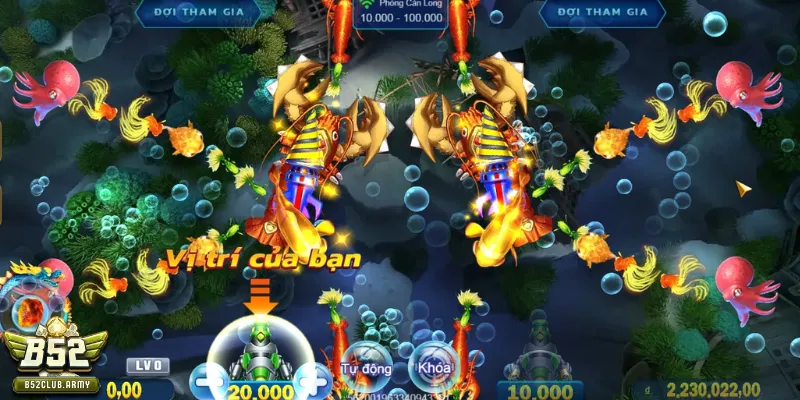 Lựa chọn thời điểm bắn cá