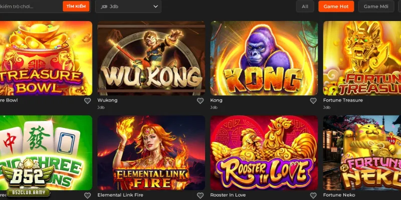 Tổng quan nổ hũ JDB tại B52 club